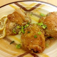 Air Fryer Chinese Lemon Chicken